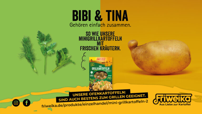 Max und Moritz gehören einfach zusammen. So wie unsere Mini-Grillkartoffeln mit frischen Kräutern
