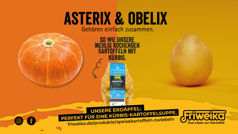 Produktvorstellung Kartoffeln und Kürbis