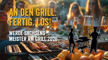 Friweika Grillmeister 2026 Wettbewerb: Grillen mit Freunden im Sommer mit Fleischspießen und Gemüse